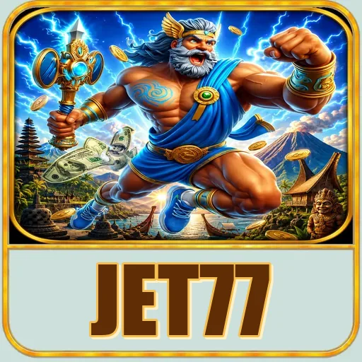 Pratinjau visual kanal unduhan jet77 APK resmi 512×512